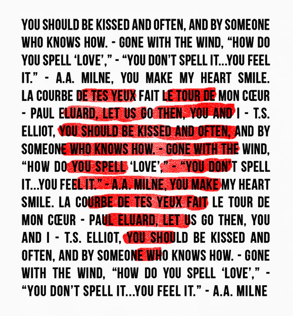 How do you spell love?