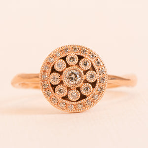 18 ct. pink gold