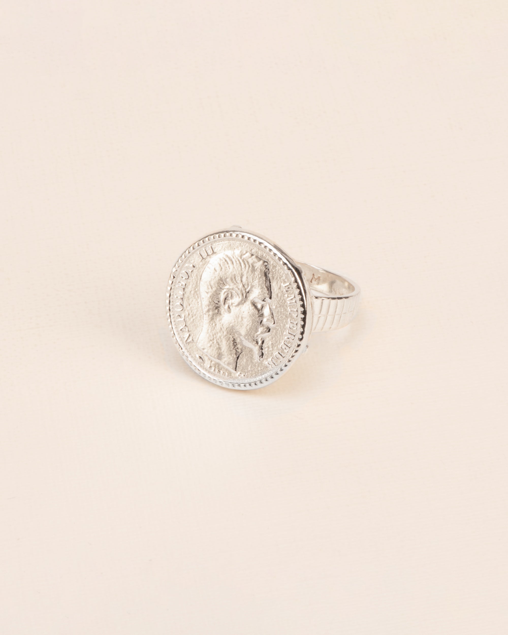 Victoria Empress Silver Coin Adjustable Ring – SILBERUH